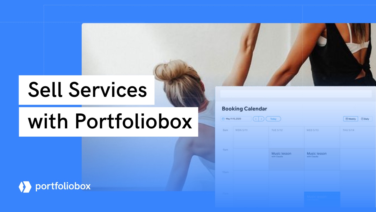 このチュートリアルシリーズでは、ポートフォリオボックスを使って、一度限りのイベントや予約制サービスを販売する方法をお見せします。