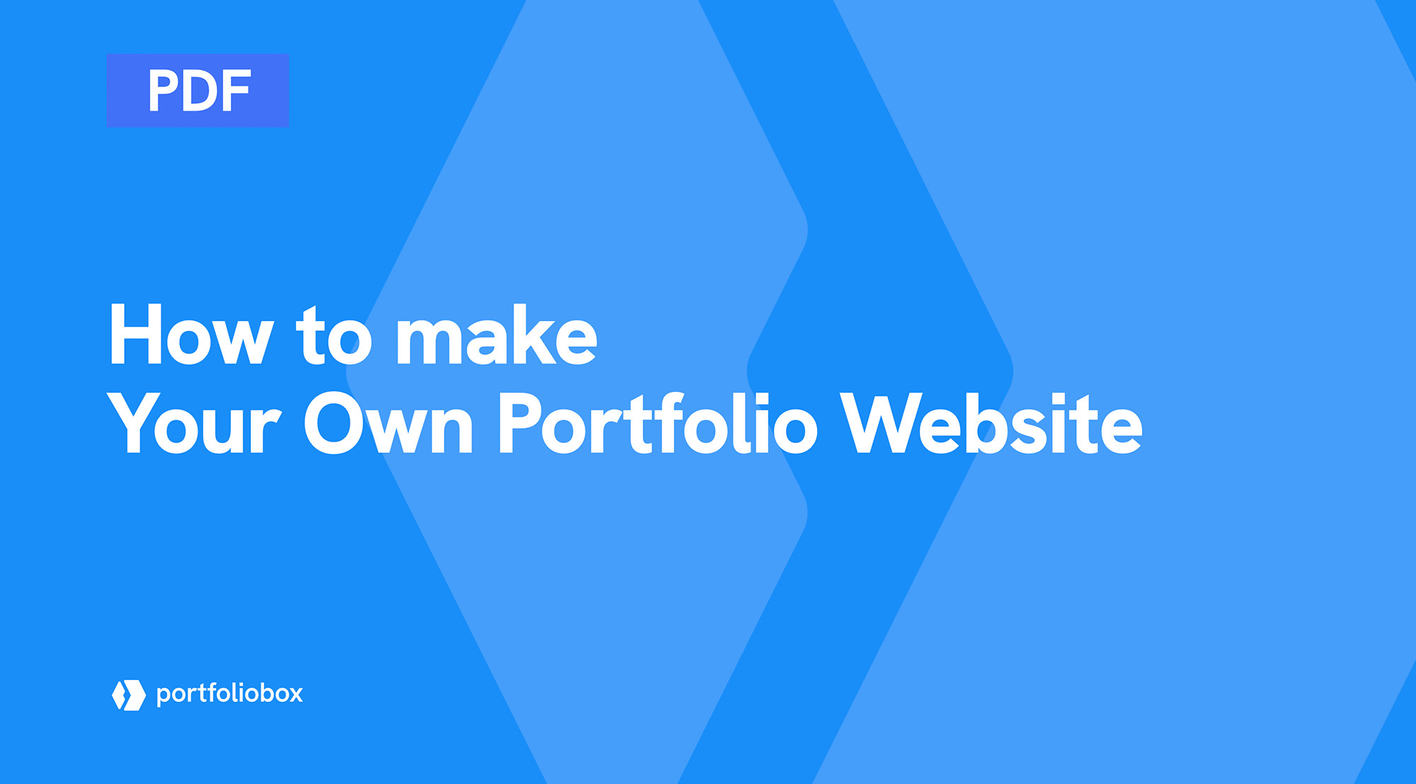 how to make your own portfolio website