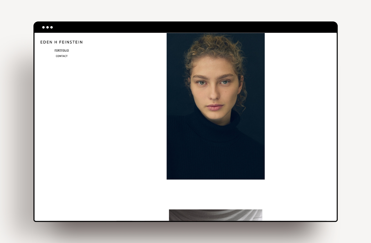 photographer portfolio example