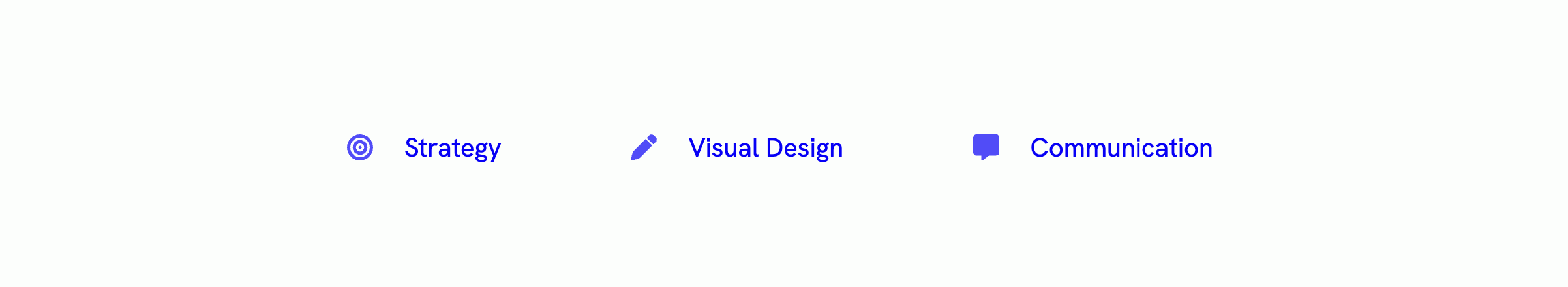 List your services with icons on your designer portfolio