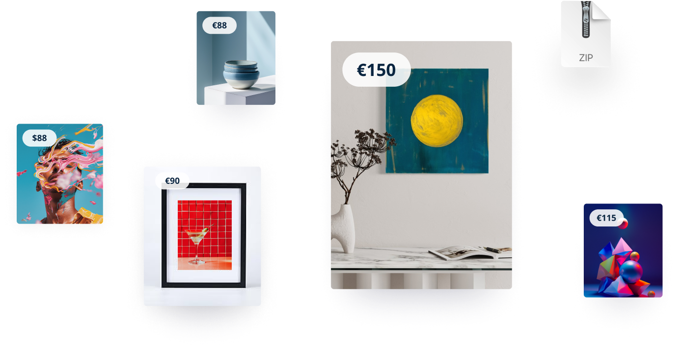 デジタルファイルはPortfolioboxショップで購入可能です