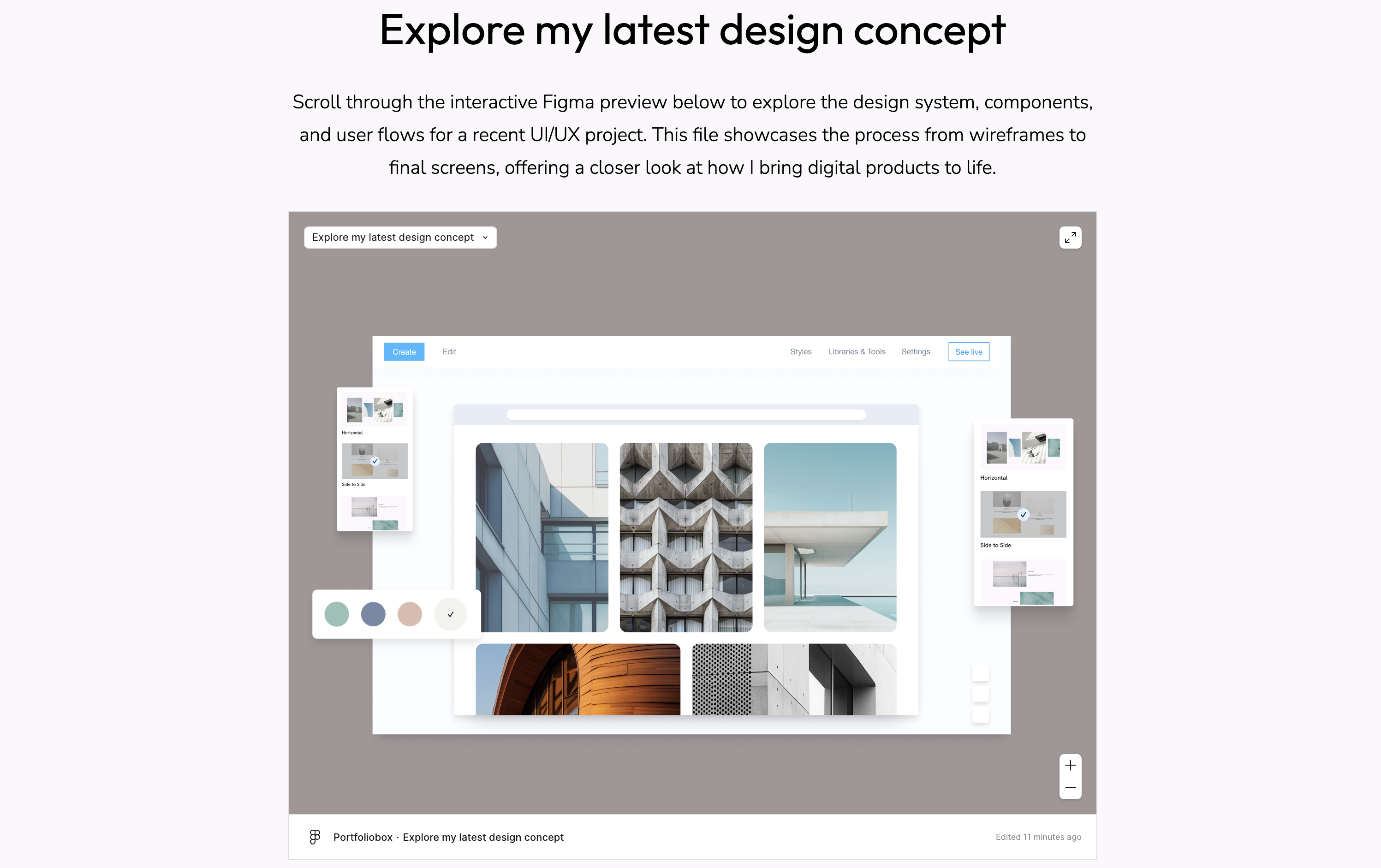 Integrate Figma with Portfoliobox