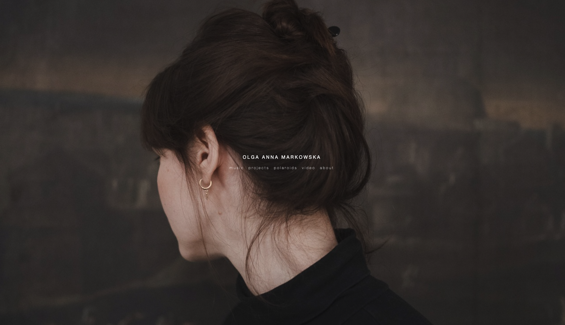 Olga Anna Markowska artist portfolio website