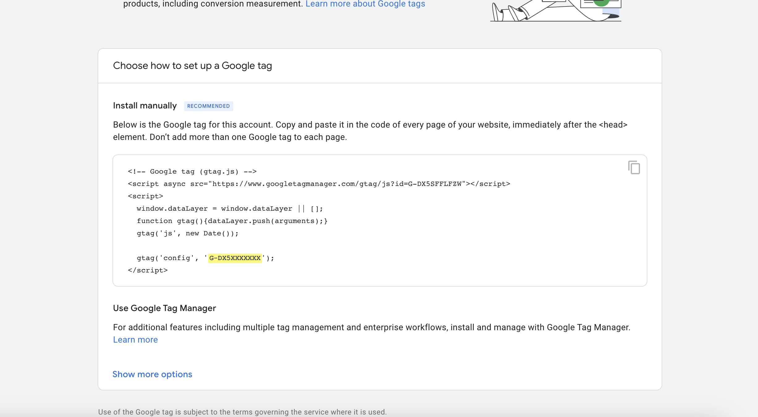 Google Analytics 4 measurement ID