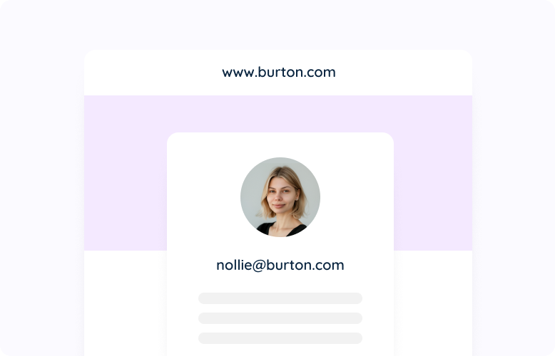 Custom domain and custom email for your portfolio website